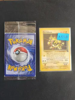 Pokemon Electabuzz #2 Promos Wizards Black Star Mewtwo Strikes Back 2000 Sealed - Image 2