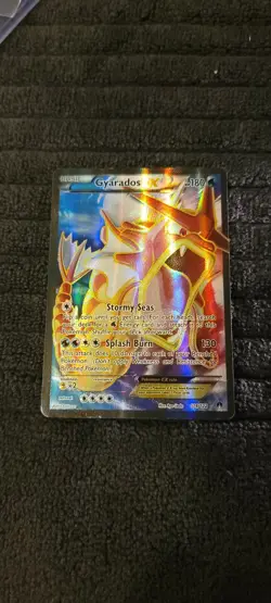 Pokemon - Gyarados EX - XY Breakpoint - Full Art Ultra Rare 114/122 - LP OBO - Image 1
