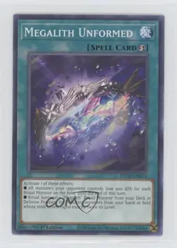 Megalith Unformed 1st Ed. YuGiOh Eternity Code #ETCO-EN070 0ob9 - Image 1