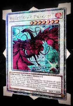 Black Rose Dragon RA04-EN057 Quarter Century Rare 1st Edition Yugioh - Image 1