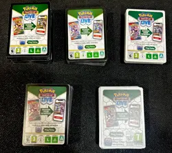 Pokemon TCG Online Unused Code Cards Sent By Message - Image 1