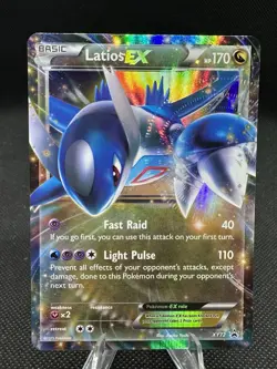 Latios EX XY72 Pokemon XY Black Star Promos Holo NM - Image 1