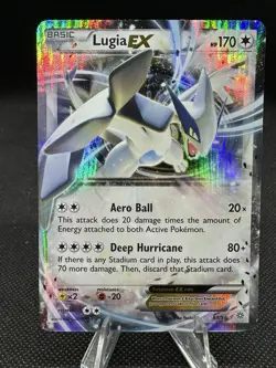 Lugia EX 68/98 - Ultra Rare Holo Pokemon XY Ancient Origins NM - Image 1