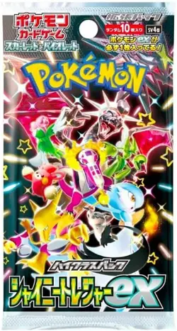 Pokemon Card Shiny Treasure ex High Class sv4a SV Japanese 1 Single Pack - Image 1