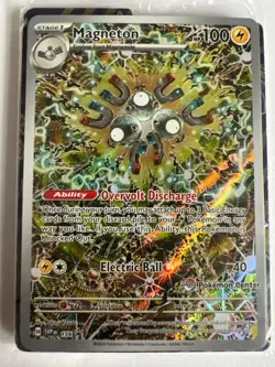 Pokemon TCG Magneton SVP159 Pokemon Center Stamped Promo Card NM/M - Image 3