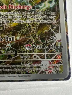 Pokemon TCG Magneton SVP159 Pokemon Center Stamped Promo Card NM/M - Image 4