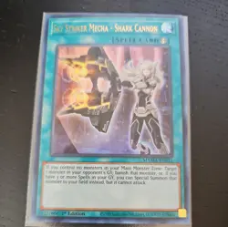 Yugioh Sky Striker Mecha - Shark Cannon MAMA-EN011 Ultra Rare 1st Ed NM - Image 1
