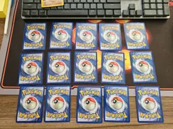 28 × Pokemon Cards 1st Edition Fossil Set Near Complete Uncommon Common Bulk Lot - Image 3