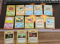 28 × Pokemon Cards 1st Edition Fossil Set Near Complete Uncommon Common Bulk Lot - Image 4