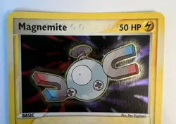 POKEMON EX FIRERED & LEAFGREEN REVERSE HOLO MAGNEMITE CARD 68/112 - Image 2