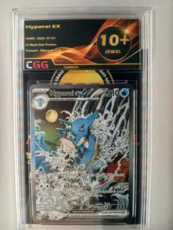Card pokemon FRANCAIS Hyporoi ex (SVP 131) Black Star P CGG 10+ Quads 25690059 - Image 1