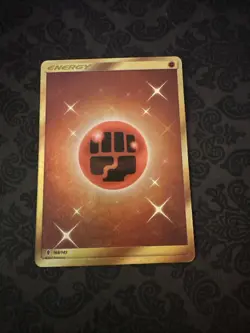 Pokemon (Guardians Rising) Secret Rare - Fighting Energy 169/145 - Image 1