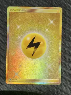 Lightning Energy (Secret) Pokemon • Secret Rare • 168/145 Guardians Rising - Image 1