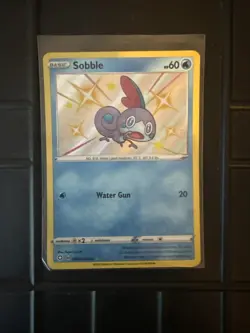Sobble SV025/SV122 Shiny Holo Rare Shining Fates Pokemon Card - Image 1