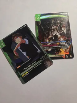 Gundam Card Game - Gundam Deathscythe GD01-025 LR Raw Near Mint/Mint - Image 1