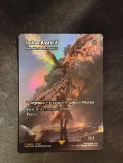 Foil Joshua Rosfield MTG Card Rograkh, Son of Rohgahh Promo - Image 1