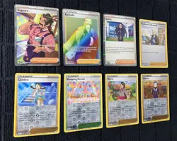 lot of 8 Trainer Supporter Pokemon cards - Image 2