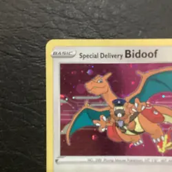 2021 Special Delivery Bidoof SWSH177 SWSH: Sword & Shield Promo Cards Holo - Image 2