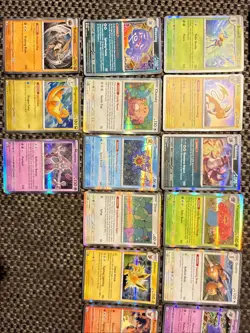 Pokemon 151, 113 Common/Uncommon, 17 Holos, 40 Reverse Holos. 170 cards in all. - Image 3