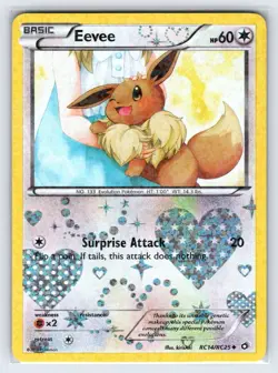 Eevee RC14/RC25 Legendary Treasures Pokemon Card Radiant Collection Rare Nm/Vlp - Image 1