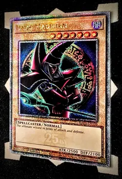 Dark Magician RA04-EN106 Quarter Century Rare Arcana Art 1st Edition Yugioh - Image 1