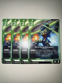 GD01-041 Shenlong Gundam X4 Playset Gundam TCG CCG English Card Game - Image 1