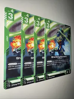 GD01-041 Shenlong Gundam X4 Playset Gundam TCG CCG English Card Game - Image 2