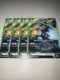 GD01-041 Shenlong Gundam X4 Playset Gundam TCG CCG English Card Game - Image 4