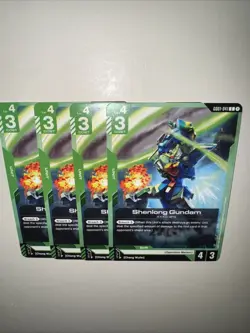 GD01-041 Shenlong Gundam X4 Playset Gundam TCG CCG English Card Game - Image 5
