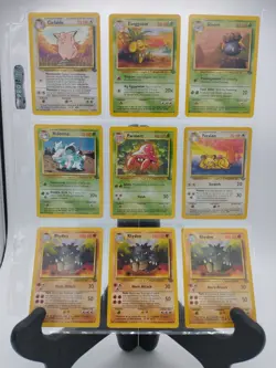 Pokemon WOTC TCG 1999 Non-holo Jungle Set 33 Cards Lot LP-MP - Image 2
