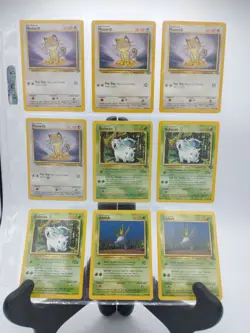 Pokemon WOTC TCG 1999 Non-holo Jungle Set 33 Cards Lot LP-MP - Image 3
