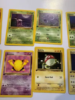 First Edition Team Rocket Pokemon TCG 10 Card Bundle NM/LP NO DUPLICATES - Image 3