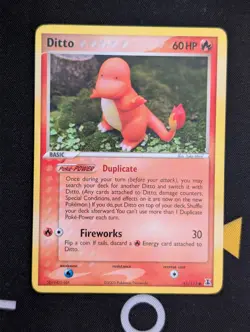 Ditto 61/113 Pokemon Card TCG Ex Delta Species Pokemon Trading Card Game LP - Image 1