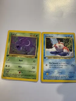 First Edition Pokemon TCG 5 Card Bundle NO DUPLICATES! Jungle/Rocket/Fossil/Neo - Image 5