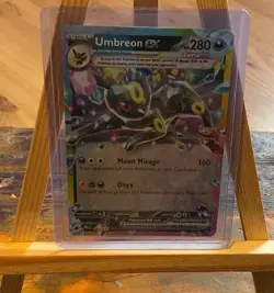 Pokemon TCG Umbreon EX 060/131 Prismatic Evolutions Card NM - Image 1