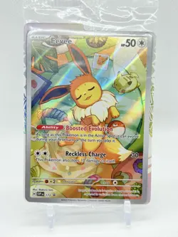 🔥Sealed Eevee -173 Sv: Scarlet & Violet Promo Card Holo! Flawless & Unopened🔥 - Image 1