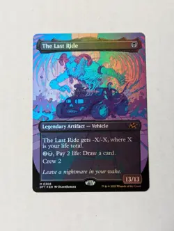 The Last Ride (Borderless) Aetherdrift Foil - Image 1