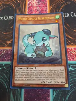 Yugioh World Chalice Guardragon COTD-EN021 Ultra Rare 1st Edition Near Mint - Image 1