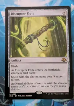 MTG Modern horizons 3 Rare DISRUPTOR FLUTE NM - Image 1