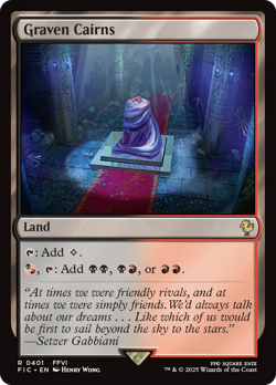 Graven Cairns - 401 - Commander: FINAL FANTASY- Near Mint - MTG - Image 1