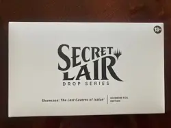 MTG Secret Lair Showcase: The Lost Caverns of Ixalan SEALED RAINBOW FOIL - Image 1
