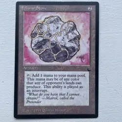 MTG Magic the Gathering - Fellwar Stone - The Dark - LP - Image 1