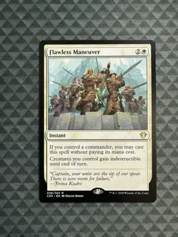 MTG Flawless Maneuver #026/322 Rare Commander 2020 (C20) - Image 1