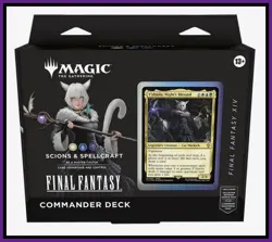 MtG Final Fantasy XIV Commander Deck - Scions & Spellcraft - NEW/SEALED 🪄✨ - Image 1