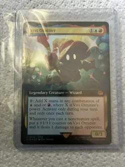 Vivi Ornitier 0514 - Extended Art Borderless - FOIL - MTG Final Fantasy - NM - Image 1