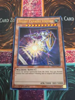 Yugioh Night Express Knight DRL3-EN072 Ultra Rare 1st Edition Near Mint - Image 1