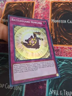 Yugioh Battleguard Howling SPWA-EN056 Super Rare 1st Edition Near Mint - Image 2