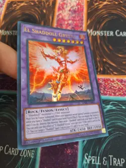 Yugioh El Shaddoll Grysta SDSH-EN041 Shaddoll Showdown 1st Edition Near Mint - Image 2