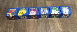 New Sealed Pokemon 23k Burger King Gold Plated Trading Card Set Blue Lot Of 6 - Image 2