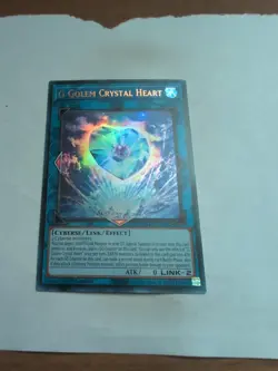 Yugioh G Golem Crystal Heart 1st Edition Holo Blcr-en042 - Image 1